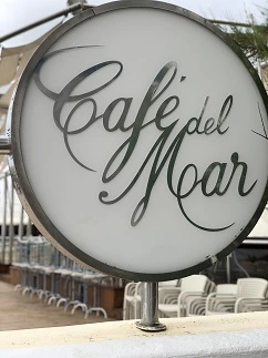 Cafe del Mar Sign