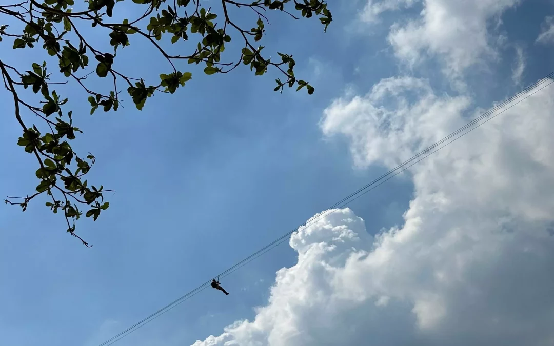 Ziplining in El Nido